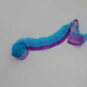 Hot Sale Macaron Color Crepe Paper střapci věnec role věnec vánoční svatební večírku dekorace